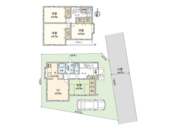 さいたま市西区三橋5丁目 間取図(平面図)