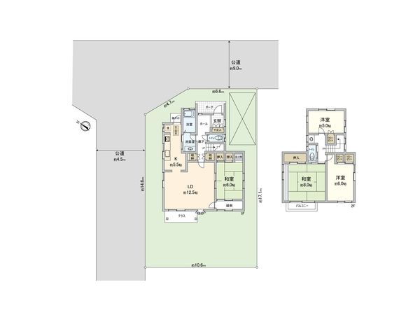 さいたま市西区大字指扇 間取図(平面図)