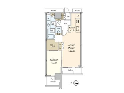 間取図(平面図)