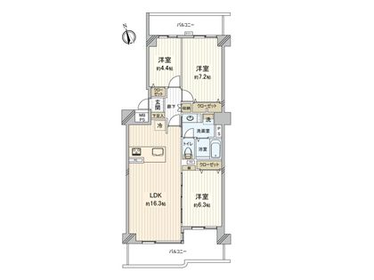 間取図(平面図)