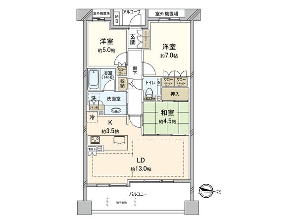 ザ・パークハウス白壁三丁目 室内