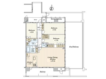 間取図(平面図)