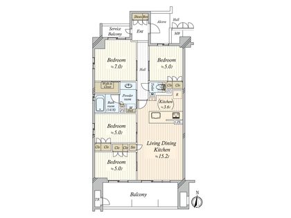 間取図(平面図)